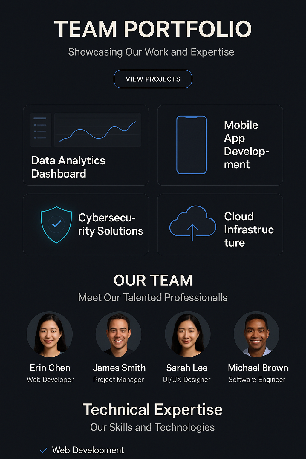 Techsentinals Team Site Project